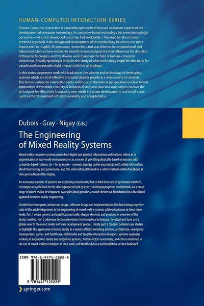 Produktbild: The Engineering of Mixed Reality Systems