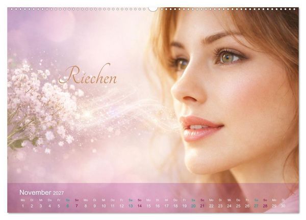 Produktbild: Sinnesmomente - Eine Reise durch die Wahrnehmung (Wandkalender 2027 DIN A2 quer), CALVENDO Monatskalender