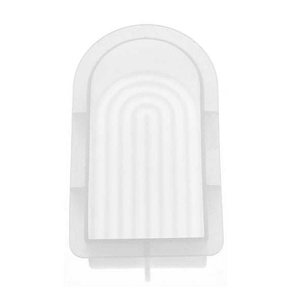 Produktbild: Silikon-Kerzengie&szlig;form Bogen klein 12x6x3,7cm
