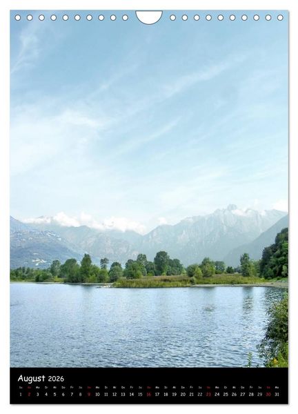 Produktbild: Lago di Como Ansichten 2026 (Wandkalender 2026 DIN A4 hoch), CALVENDO Monatskalender