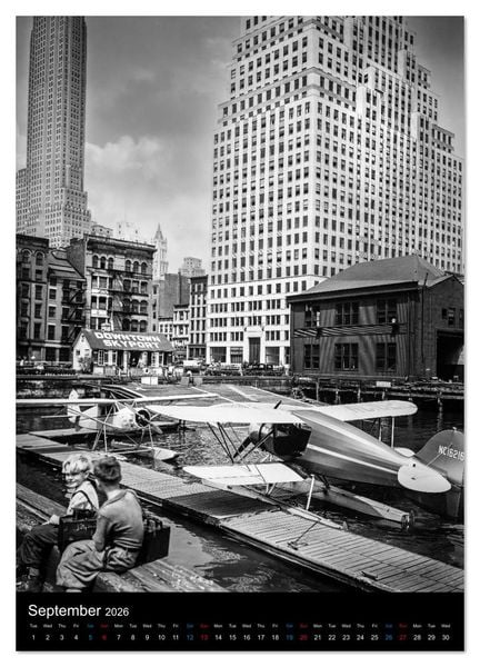 Produktbild: Historic New York 1936 (Wall Calendar 2026 DIN A3 portrait), CALVENDO 12 Month Wall Calendar