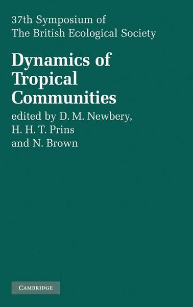 Produktbild: Dynamics of Tropical Communities