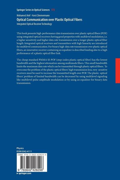 Produktbild: Optical Communication over Plastic Optical Fibers