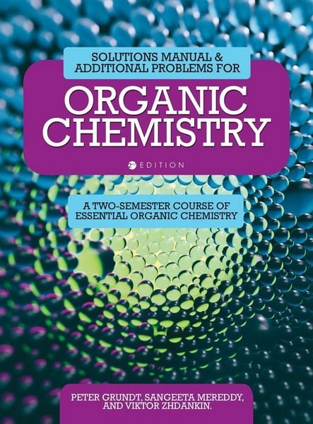 Produktbild: Solutions Manual and Additional Problems for Organic Chemistry