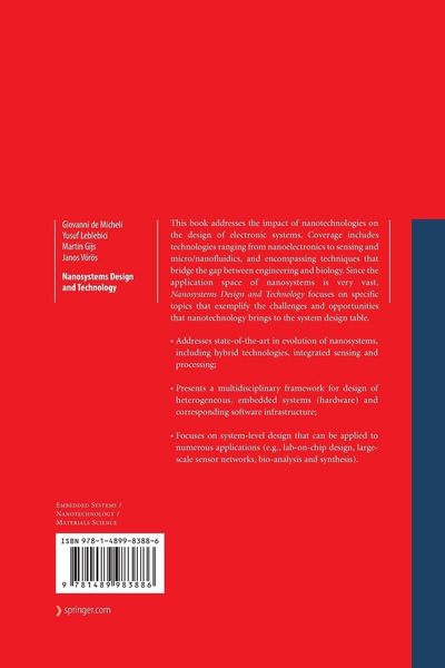 Produktbild: Nanosystems Design and Technology