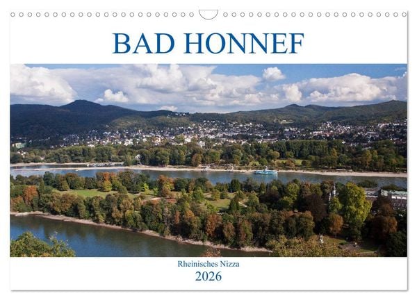 Produktbild: Bad Honnef - Rheinisches Nizza (Wandkalender 2026 DIN A3 quer), CALVENDO Monatskalender