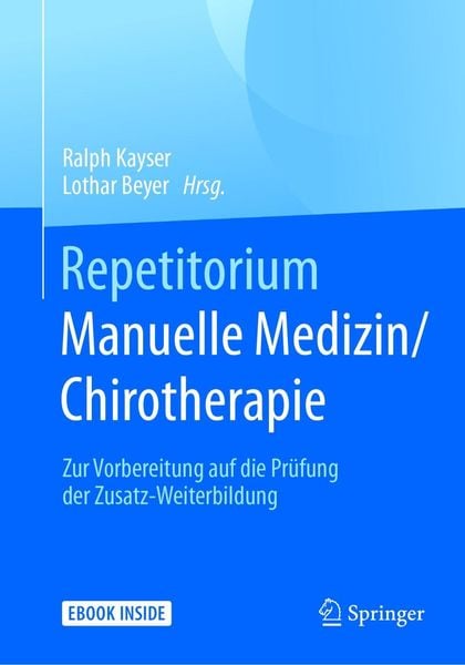 Produktbild: Repetitorium Manuelle Medizin/Chirotherapie