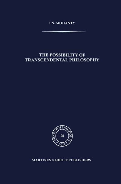 Produktbild: The Possibility of Transcendental Philosophy