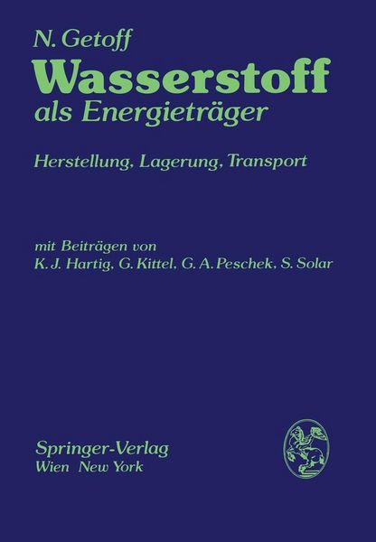 Produktbild: Wasserstoff als Energietr&auml;ger