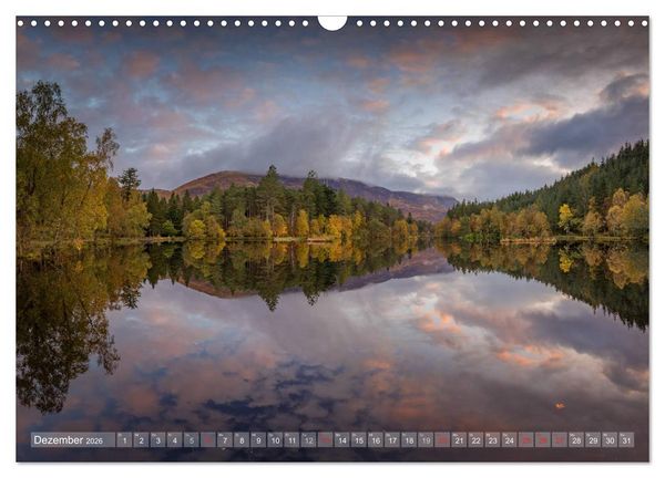 Produktbild: Herbstliches Schottland (Wandkalender 2026 DIN A3 quer), CALVENDO Monatskalender