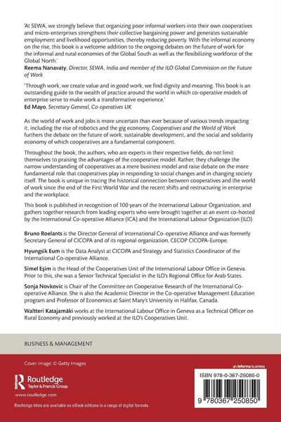 Produktbild: Cooperatives and the World of Work