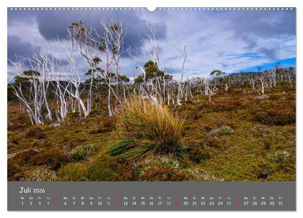 Produktbild: Naturlandschaften Tasmaniens (hochwertiger Premium Wandkalender 2026 DIN A2 quer), Kunstdruck in Hochglanz