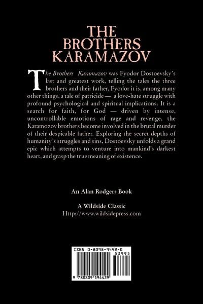 Produktbild: The Brothers Karamazov by Fyodor Mikhailovich Dostoevsky, Fiction, Classics