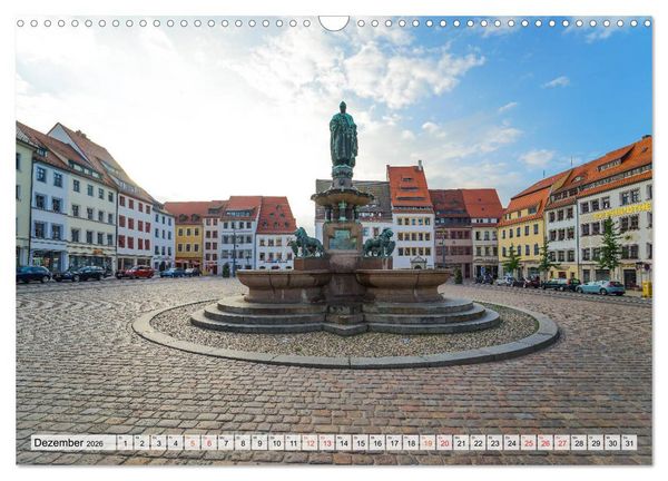 Produktbild: Freiberg Impressionen (Wandkalender 2026 DIN A3 quer), CALVENDO Monatskalender