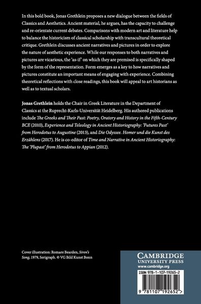 Produktbild: Aesthetic Experiences and Classical Antiquity