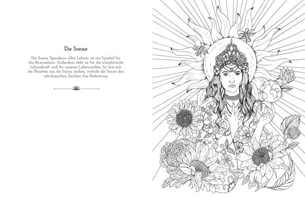 Produktbild: Astrologie-Malbuch
