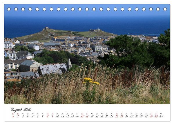 Produktbild: Reizvolles S&uuml;dengland Devon und Cornwall (Tischkalender 2026 DIN A5 quer), CALVENDO Monatskalender