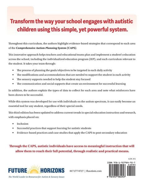 Produktbild: Comprehensive Autism Planning System (Caps)