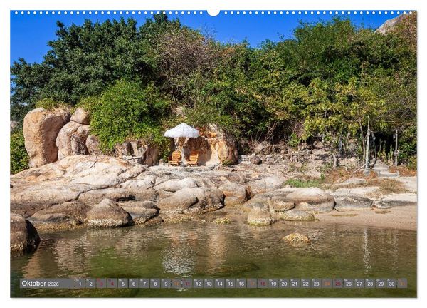Produktbild: Vietnam, die sch&ouml;nsten Traumstr&auml;nde (Wandkalender 2026 DIN A2 quer), CALVENDO Monatskalender