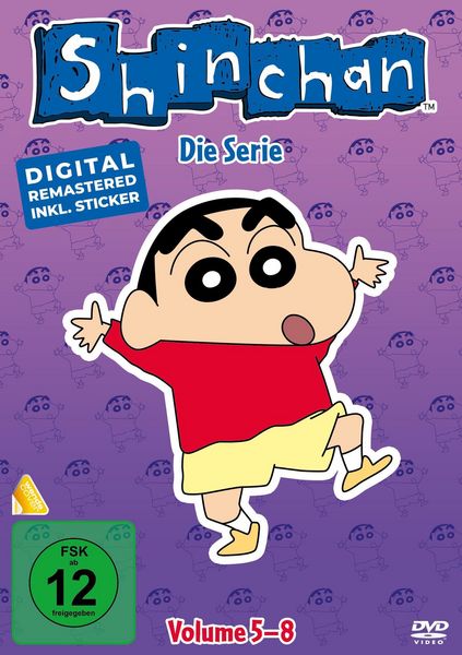 Produktbild: SHIN CHAN - Die Serie - Boxset Vol. 5-8 LTD. (DIGITAL REMASTERED) [4 DVDs]