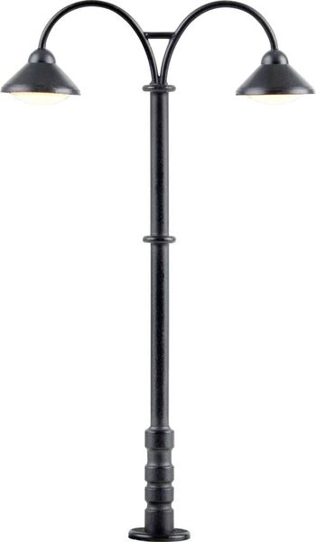 Viessmann Modelltechnik H0 Bahnsteigleuchte doppelt Fertigmodell 6109 1St.