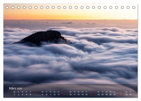 Produktbild: La Palma - La Isla Bonita (Tischkalender 2026 DIN A5 quer), CALVENDO Monatskalender