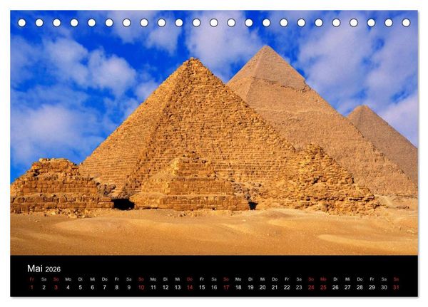 Produktbild: &Auml;gypten (Tischkalender 2026 DIN A5 quer), CALVENDO Monatskalender