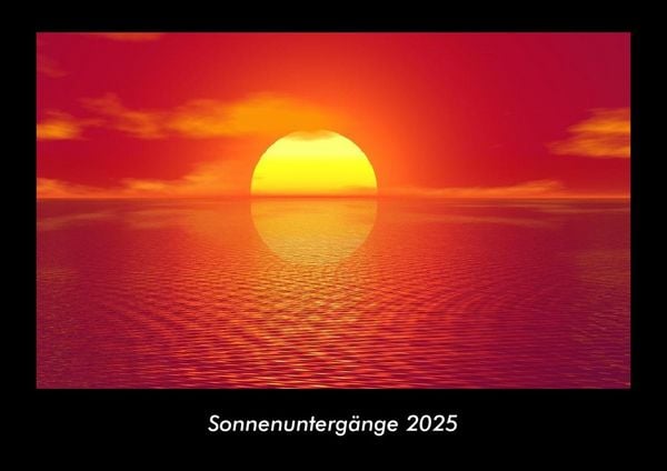 Produktbild: Sonnenunterg&auml;nge 2025 Fotokalender DIN A3