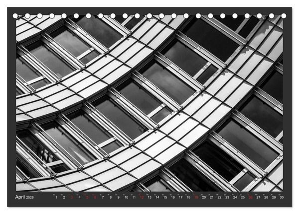 Produktbild: Architektur - Fassaden im Detail 2026 (Tischkalender 2026 DIN A5 quer), CALVENDO Monatskalender