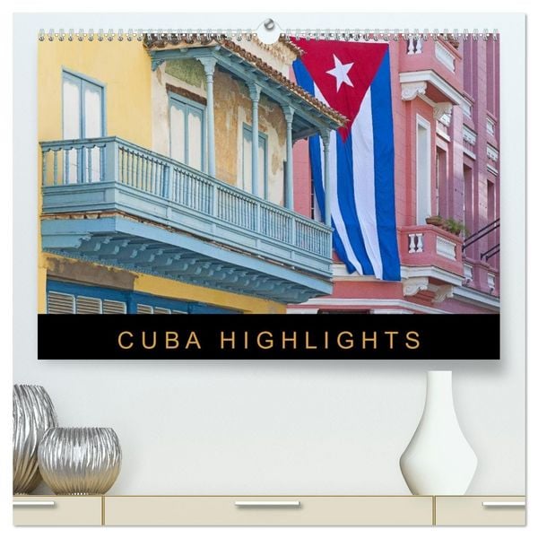 Produktbild: Cuba Highlights (hochwertiger Premium Wandkalender 2026 DIN A2 quer), Kunstdruck in Hochglanz