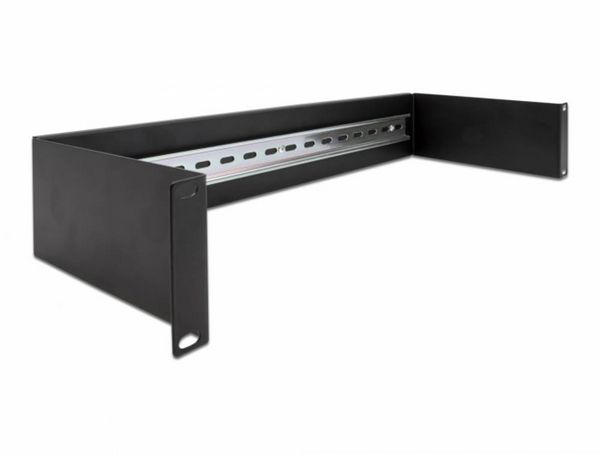 Produktbild: Delock 66884 19 Zoll Netzwerkschrank-Einschubsystem 2 HE Schwarz