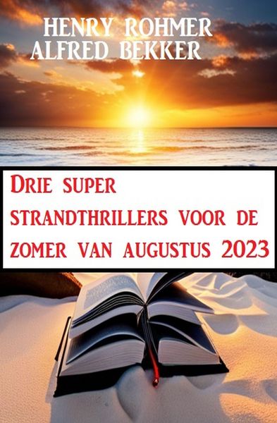 Produktbild: Drie super strandthrillers voor de zomer van augustus 2023