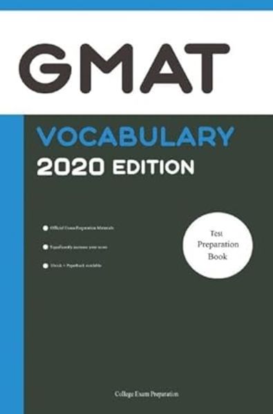 GMAT Vocabulary 2020 Edition, Taschenbuch von College Exam Preparation, Epubli, 9783750281417