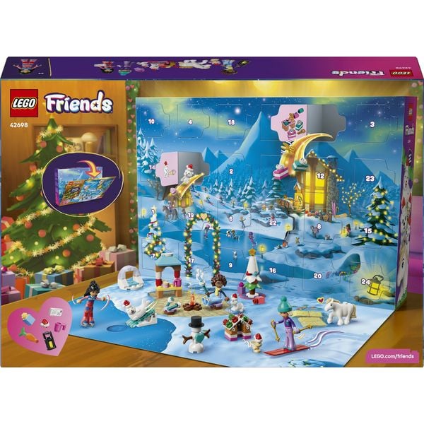Produktbild: LEGO Friends Adventskalender 2026 Weihnachtsspielzeug ab 6 Jahren 42698