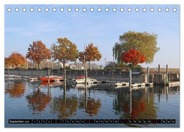 Produktbild: Sehenswerter Bodensee (Tischkalender 2026 DIN A5 quer), CALVENDO Monatskalender