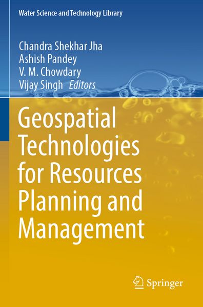 Produktbild: Geospatial Technologies for Resources Planning and Management