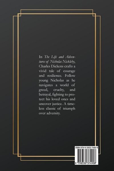 Produktbild: The Life and Adventures of Nicholas Nickleby