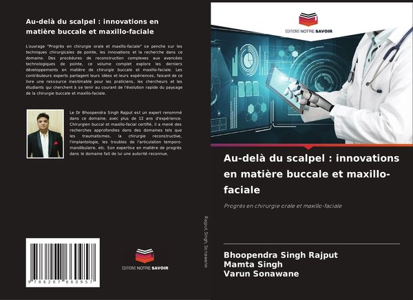 Produktbild: Au-del&agrave; du scalpel : innovations en mati&egrave;re buccale et maxillo-faciale