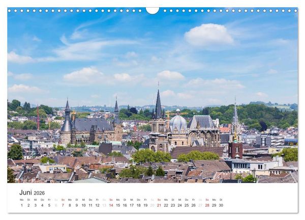 Produktbild: Aachener Dom - Weltkulturdenkmal (Wandkalender 2026 DIN A3 quer), CALVENDO Monatskalender