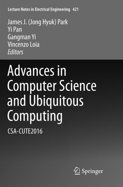 Produktbild: Advances in Computer Science and Ubiquitous Computing