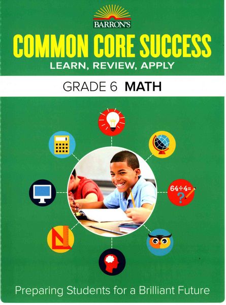 Produktbild: Barron's Educational Series: Common Core Success Grade 6 Mat