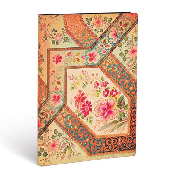 Produktbild: Softcover Notizbuch Bukett auf Elfenbein, Midi, Liniert