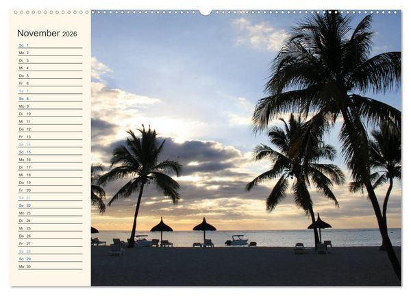 Produktbild: Mauritius - traumhaft und unvergesslich (hochwertiger Premium Wandkalender 2026 DIN A2 quer), Kunstdruck in Hochglanz