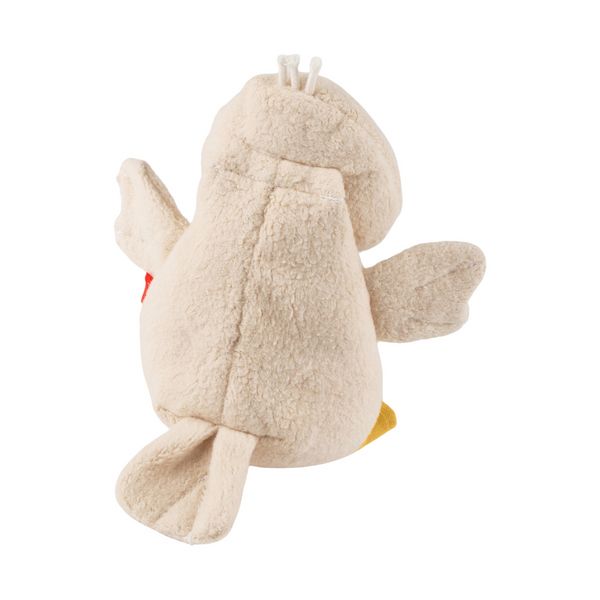 Produktbild: Sigikid 31259 - Knister-Greifling Ente mit Quietsche, 15 cm, Musselin/Teddystoff, sigibaby