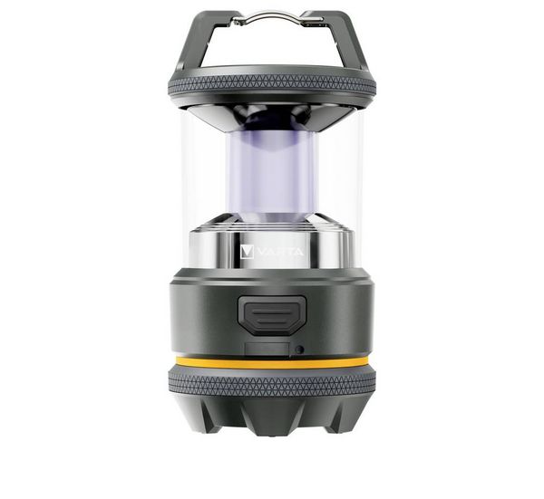 Produktbild: Varta 17550101111 VARTA Outdoor-Sportlaterne L20R LED Camping-Laterne 420 lm akkubetrieben 400 g Schwarz, Gelb