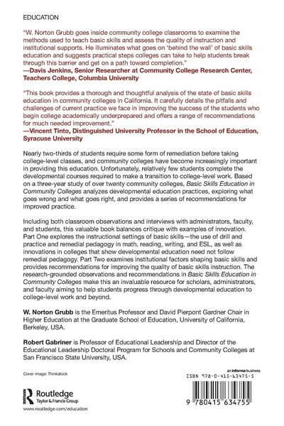 Produktbild: Basic Skills Education in Community Colleges