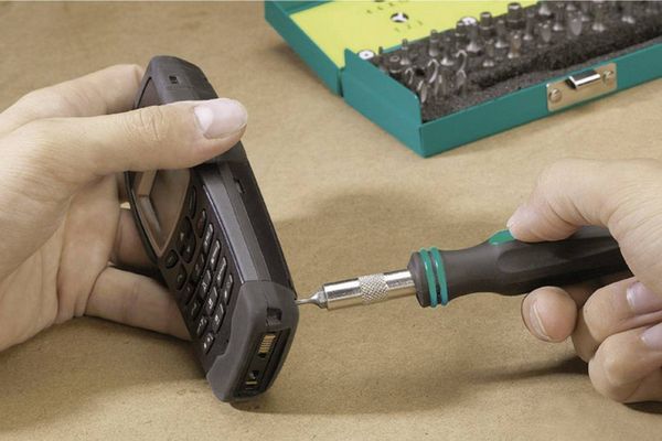 Produktbild: Wolfcraft 1386000 Bit-Set 31teilig Kreuzschlitz Phillips, Innen-Vierkant (Robertson), Sechsrund BO, Innen-Sechskant BO, Tri-Wing, TORQ, Spanner