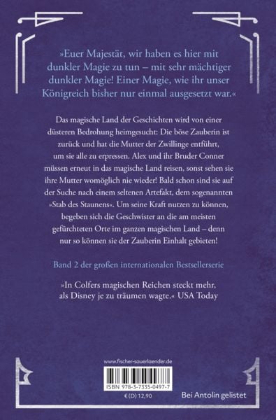Produktbild: Land of Stories: Das magische Land &ndash; Die R&uuml;ckkehr der Zauberin