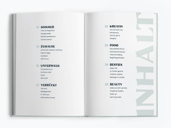 Produktbild: Memories2Make&reg; Challengebuch f&uuml;r Freundinnen