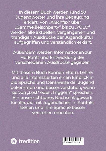 Produktbild: Jugendsprache verstehen